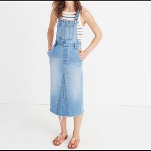 Madewell Reconstructed Overall Jumper